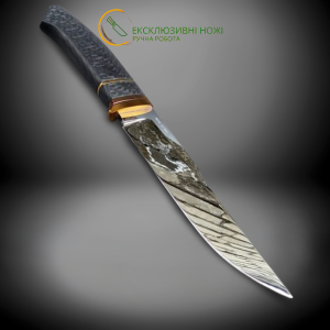 СОКІЛ ніж ручної роботи майстра Androshchuk Knives, купити замовити в Україні, сталь - M398, 65 HRC